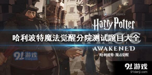 哈利波特魔法觉醒分院测试题答案说明