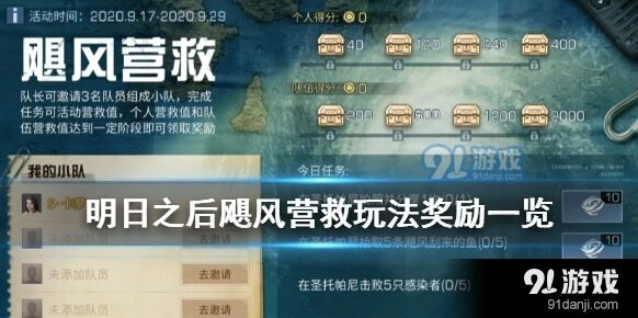 明日之后飓风救援活动指南