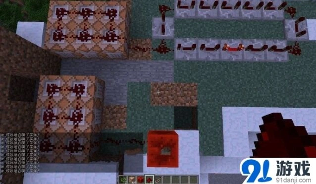 我的世界泥石流系统制作教程