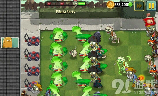 《植物大战僵尸2》彩陶盛宴图文通关流程