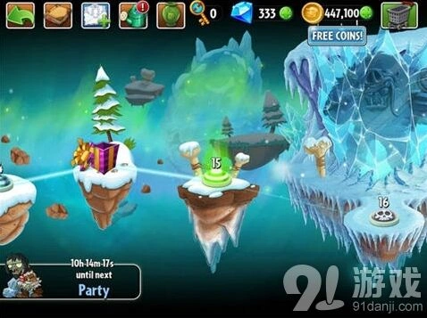 《植物大战僵尸2》冰霜洞穴第15天怎么通关