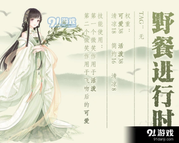 奇迹暖暖野餐进行时高分搭配指南