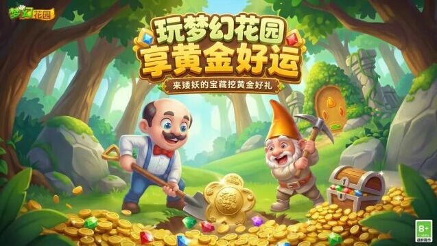 梦幻花园矮妖的宝藏活动教程