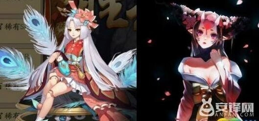 阴阳师匣中少女桃花妖对比精华