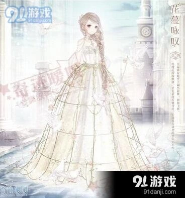 奇迹暖暖花蔓咏叹套装效果一览