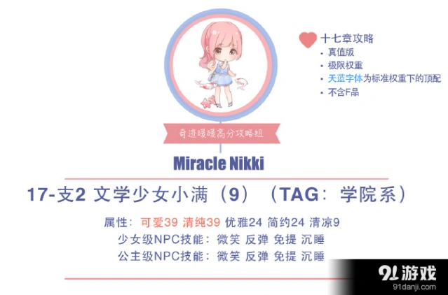 奇迹暖暖公主级18支2搭配高分技巧