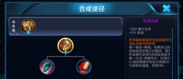 王者荣耀风灵纹章与奔狼纹章对比