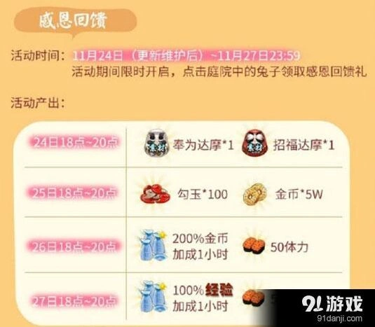 阴阳师感恩节 经验加成使用技巧