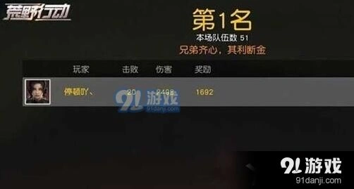 荒野行动第一名有多少钱 最新奖励详解