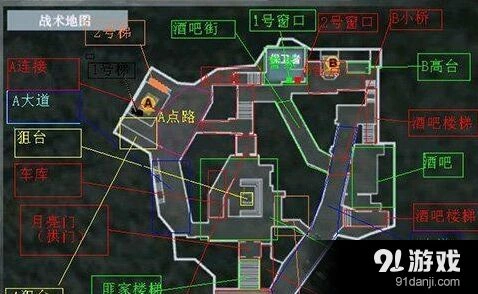 穿越火线手游鹰眼爆破图打法全面解析