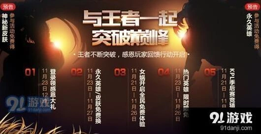 王者荣耀感恩节英雄获取技巧分享