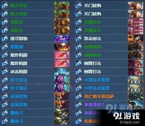 炉石传说猎人法术猎卡组技巧