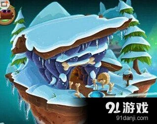 《植物大战僵尸2》极寒冰窟地图场景解析