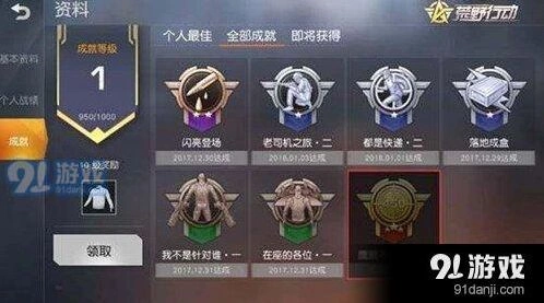 荒野行动鹰眼成就获取方法