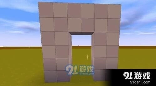 迷你世界创意门制作隐形版教程