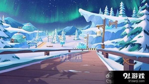 QQ飞车手游冰雪地图心得