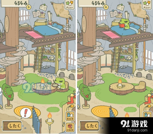 旅行青蛙楼梯玩法全解
