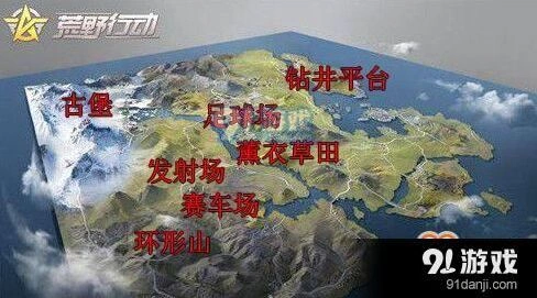荒野行动新地图高级资源点竞争分析