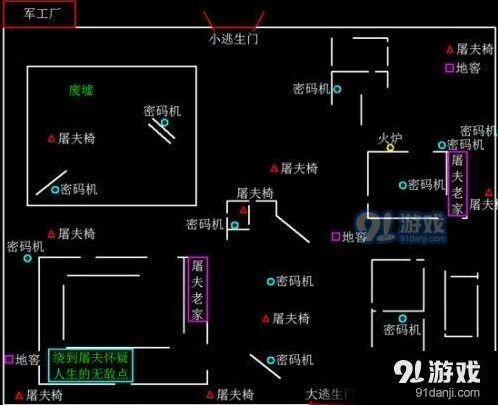 第五人格地图位置技巧分享