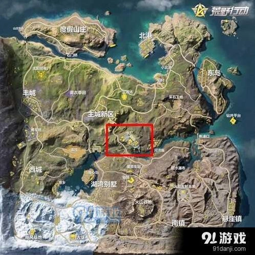 荒野行动水厂建筑特色分析