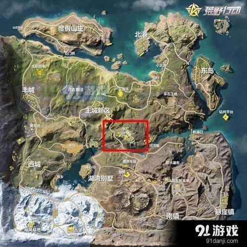 荒野行动水厂攻略大全 地图区域详解