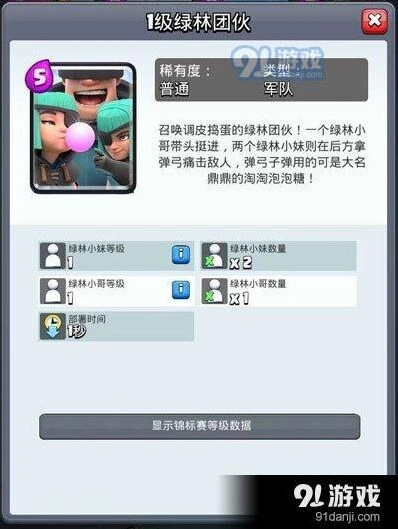 皇室战争绿林团伙战术分析