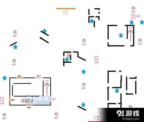 第五人格军工厂地图密码机在哪