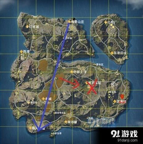荒野行动跳伞技巧指南