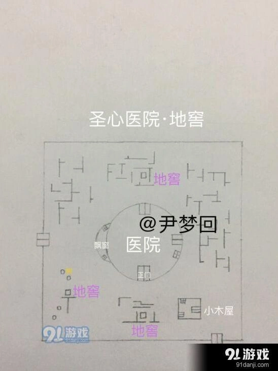 第五人格圣心医院地窖位置说明