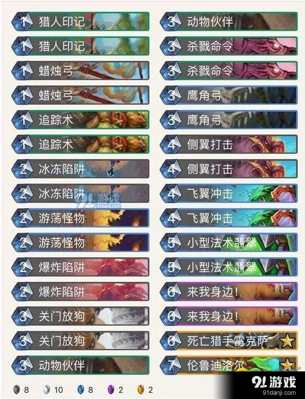 炉石传说女巫森林上分卡组主播技巧分享