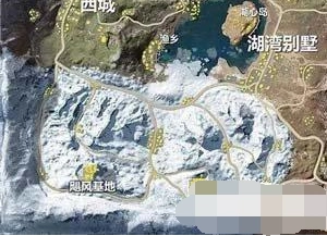 荒野行动飓风基地资源分布