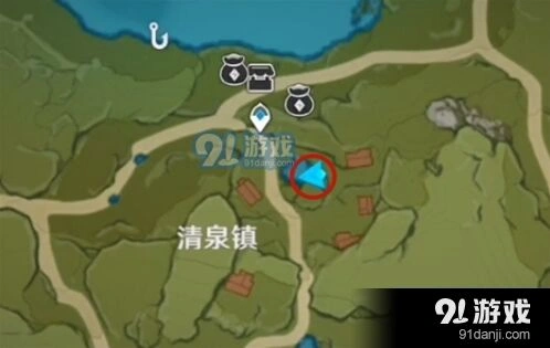 原神泉水精灵宝箱获取流程