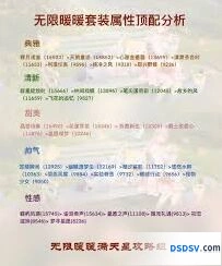 无限暖暖随风而逝属性哪个好