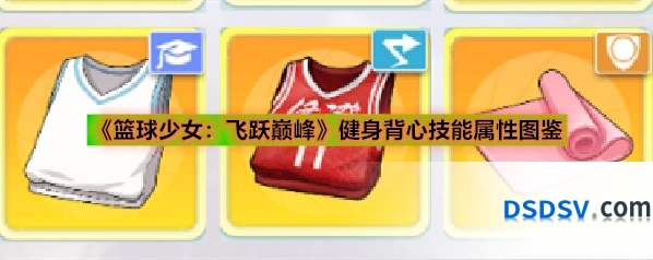 《篮球少女：飞跃巅峰》健身背心技能属性图鉴