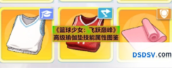 《篮球少女：飞跃巅峰》高级瑜伽垫技能属性图鉴
