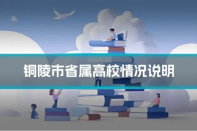 铜陵市省属高校情况说明