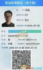 交管12123电子驾驶证