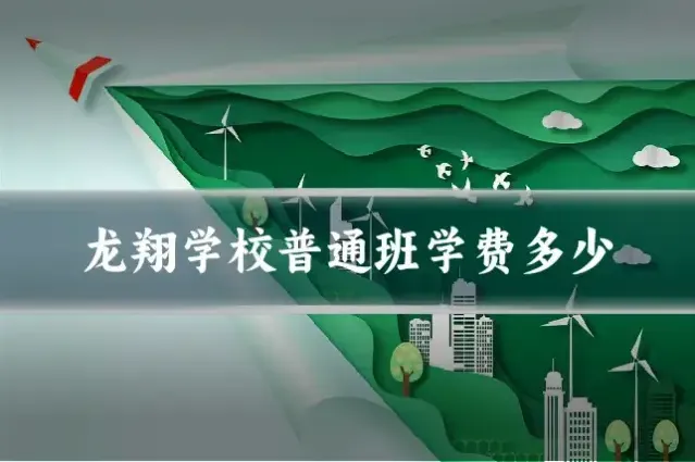 龙翔学校普通班学费多少