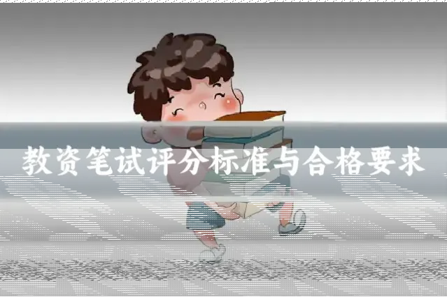 教资笔试评分标准与合格要求