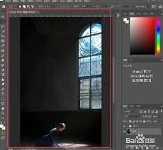 photoshop丁达尔光