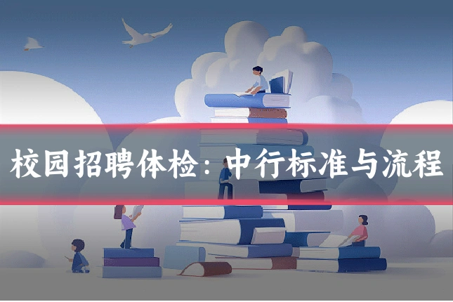 校园招聘体检:中行标准与流程