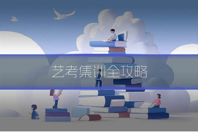 艺考集训全攻略