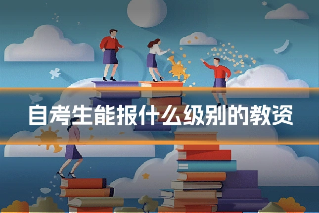 自考生能报什么级别的教资