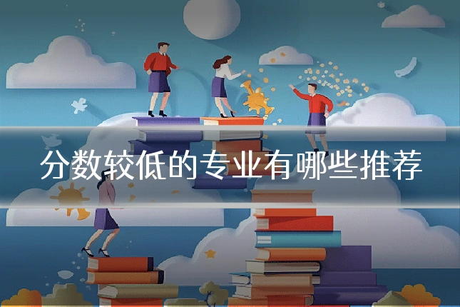 分数较低的专业有哪些推荐