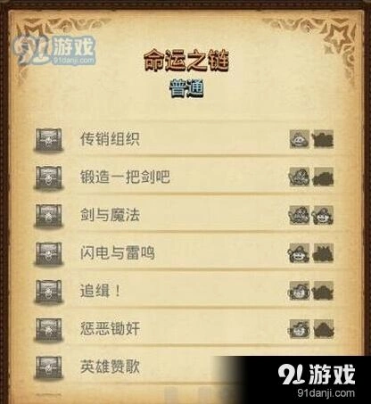 《不思议迷宫》命运之链奖励介绍