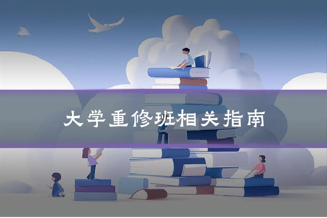 大学重修班相关指南