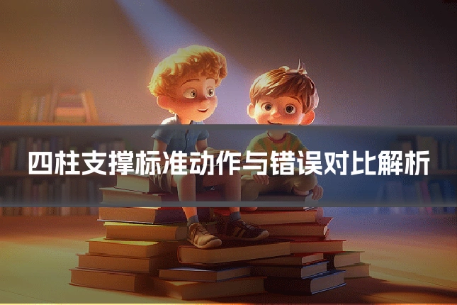 四柱支撑标准动作与错误对比解析