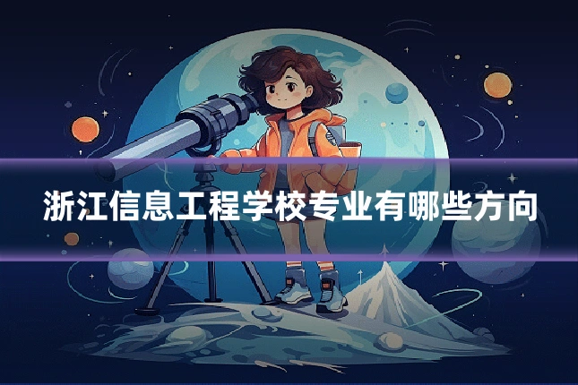 浙江信息工程学校专业有哪些方向