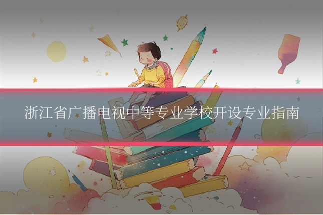 浙江省广播电视中等专业学校开设专业指南