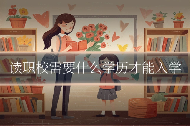 读职校需要什么学历才能入学